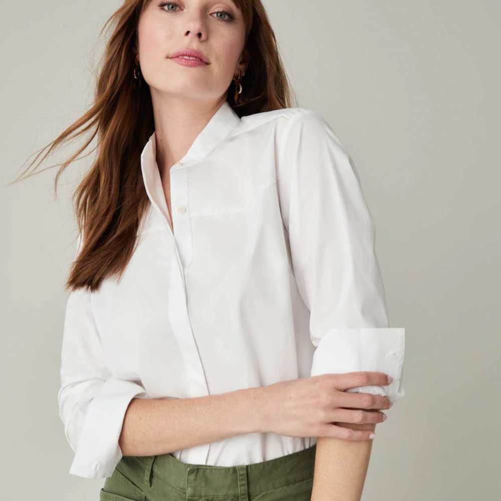 UNTUCKit white no-iron shirt